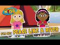 I've Got Peace Like A River - The Countdown Kids | Kids Songs & Nursery Rhymes | Lyrics Video