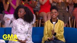 J.D. McCrary and Shahadi Wright Joseph dish on bringing 'The Lion King' to life | GMA video