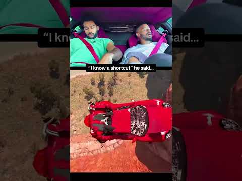 BRO SAID HE KNOWS A SHORTCUT 😅