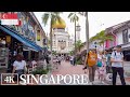 4K ARAB STREET SINGAPORE WALKING TOUR 2023