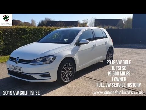2019 VW Golf TSI SE at Simon Shield Cars