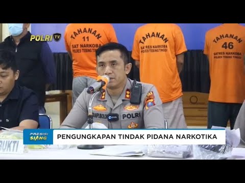 POLRES TEBING TINGGI UNGKAP KASUS NARKOTIKA