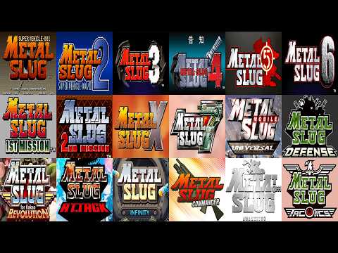 Evolution of Metal Slug Games (1996-2024)