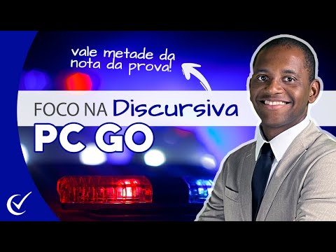 Foco na Discursiva - Polícia Civil de Goiás (PC/GO) 2022 pós-edital - Instituto AOCP