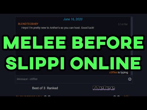 MELEE BEFORE SLIPPI ONLINE