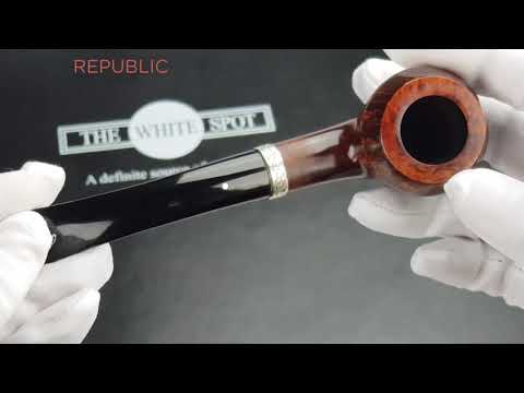 Dunhill - The White Spot Limited Edition Pfeifen Art Deco Amber Root Einzelstück 24/25 (Jhg. 20...