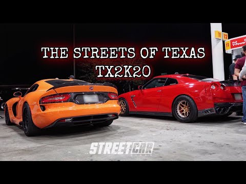 STREETS OF TEXAS - TX2K20 (1400hp Viper, 1700hp GT-R, 2JZ S2K, Turbo Mustangs, McLarens, & MORE)