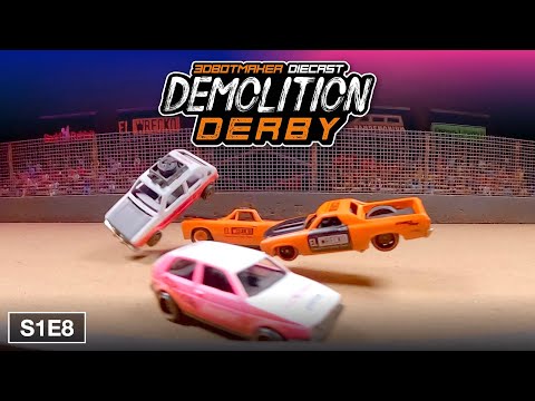 Diecast Demolition Derby S1E8 - Car Crash Competition