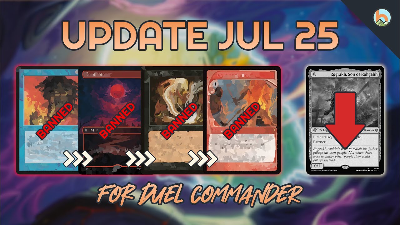 DUEL COMMANDER B&R UPDATE - JULY 2025 │MTG│bitzelberg