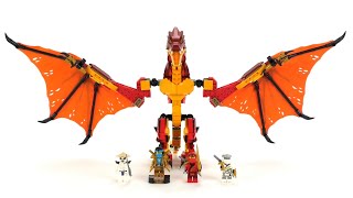 LEGO Ninjago Legacy Set 71753 - Kais Feuerdrache aus 2021 / 10 Jahre LEGO Ninjago
