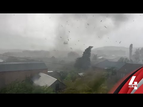 Այսպիսի բնական աղետ Ապարանում չէր եղել. հզոր պտտահողմը մեծ ավերածություններ է առաջացրել