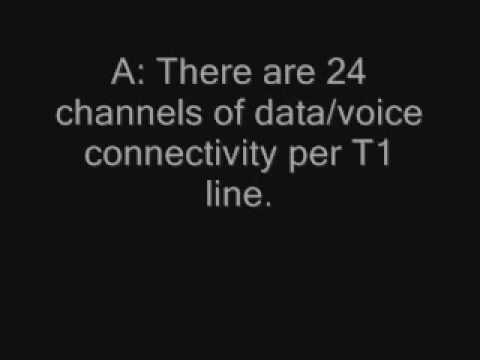How Many Channels in a T1 Line?