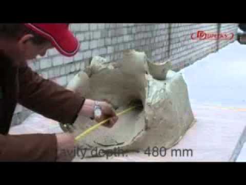 D Dupleks ammunition penetration test - clay blocks