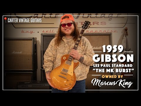 Marcus King | Proud Owner of the "The MK Burst" | 1959 Gibson Les Paul Standard | Carter Vintage