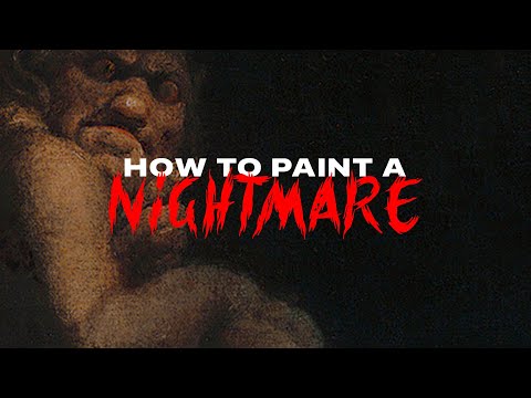 夢魘繪畫教學:讓你驚豔的技巧! (How To Paint A Nightmare)