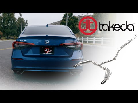 aFe 22-24 Honda Civic 1.5L (t) Takeda Cat-Back Exhaust