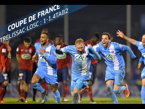 Coupe de France, 16es de finale : Trélissac-LOSC (1-1, 4 tab 2), les buts
