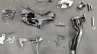 Step - by - step guide. Shimano Ultegra 6700 road shifter overhaul - 2 speed.