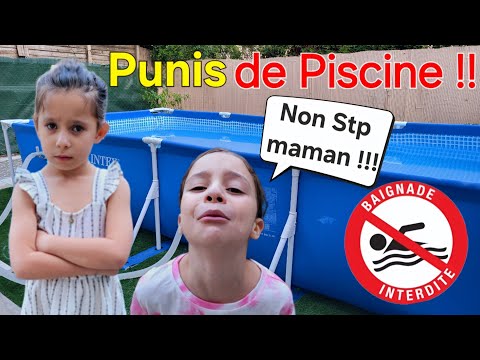 Aya and Mouna are PUNISHED by the POOL but he does NOT ACCEPT IT!!!