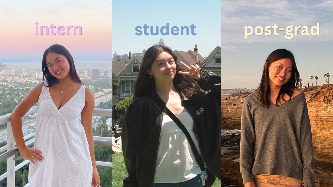 ucla day in the life vlog: 3 college seniors, 3 povs