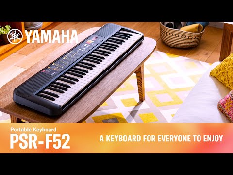 Yamaha PSRF52 Keyboard image 2