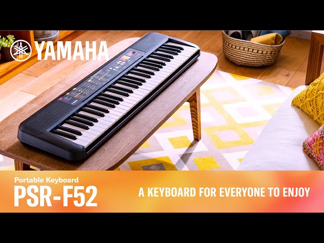 Teclado Musical Yamaha PSR F52