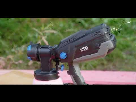 Электрический распылитель PROSTORMER 1000мл HVLP 4 насадки