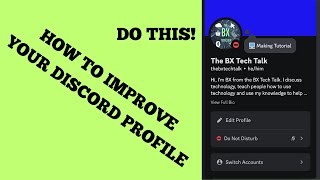 How to improve your Discord profile