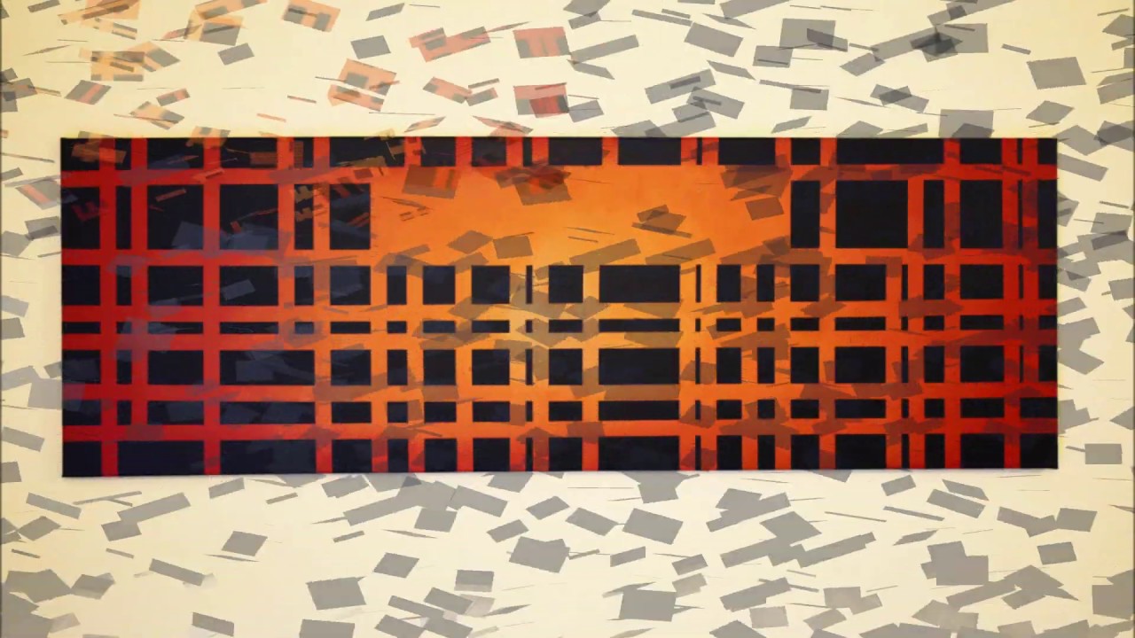 Peinture abstraite Artiste Belge Streets of New York