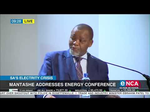 Gwede Mantashe addresses Energy Conference