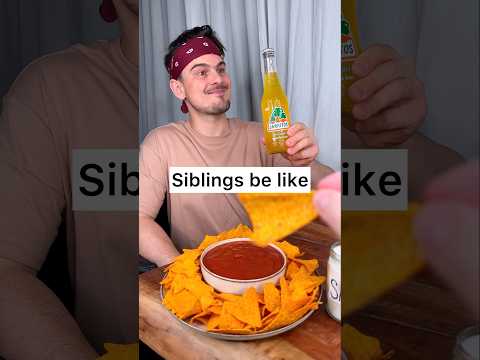 How to share NACHO CHIPS with your sibling properly?😎❤️🍟| CHEFKOUDY