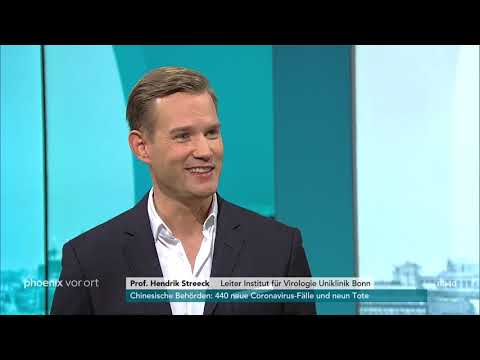 Prof. Hendrik Streeck zum neuartigen Corona-Virus am 22.01.20