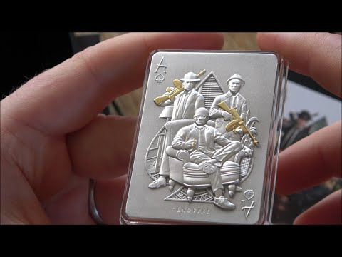 VERY COOL - The Genovese Crime Family 2 oz Pure Silver Coin Review from Spectres!