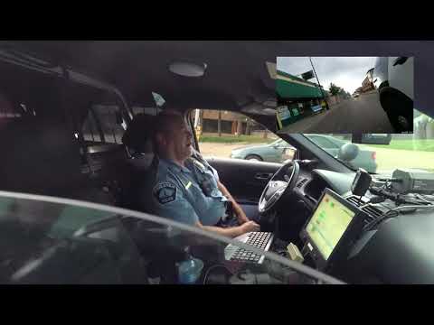 straight from turn + ill./unsgnld. pass + near collision by mpd #354 + att. ed. + parking in xwalk