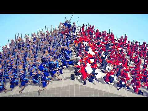 100x MEDIEVAL KING ARMY 👑 vs 🏴‍☠️ 100x PIRATE ARMY / Totally Accurate Battle Simulator ( TABS )