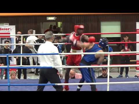 Boxen: Abdoul Boni - Birkan Kar (1. Runde Hessische Mannschaftsmeisterschaften #16)