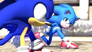 Who is faster? Teen Sonic vs. Modern Sonic Racing