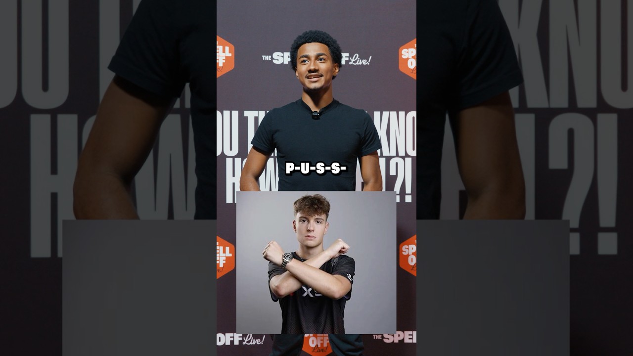 Haskell spelling out streamers names 😅🤣