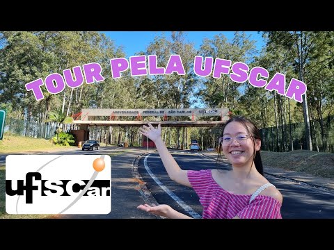 Tour pela UFSCAR - mostrando o RU, biblioteca, departamentos dos cursos e muito mais📚💕🏫