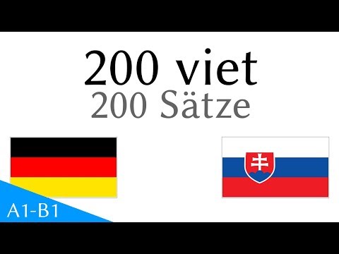 200 viet - nemecký jazyk - Slovenčina