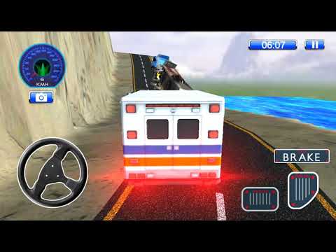 Crazy Ambulance Rescue Service In The Emergency Game 3D #53 - New Ambulance Driving GamePlay