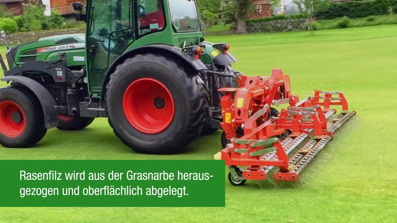 WIEDENMANN TERRA RAKE 170 Sportplatz Defeuteur / Regarnisseur