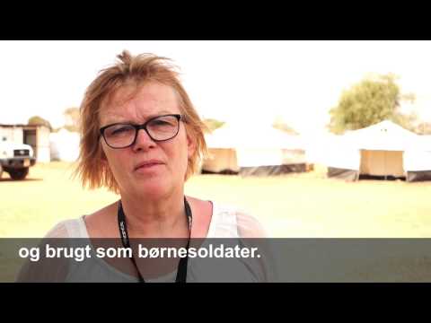 Generalsekretær Birgitte Qvist-Sørensen fortæller om børnesoldater i Sydsudan