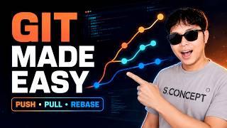 Git Tutorial for Beginners 2026 | Full Course: Branch, Push, Pull, Merge & Rebase
