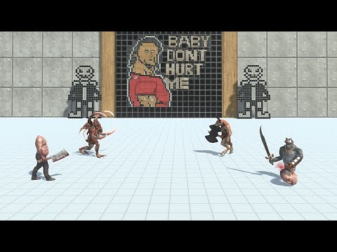 Infernal with Alien Exotica vs Mutant Primates with Old Goro and Fantasy  (no dragon)