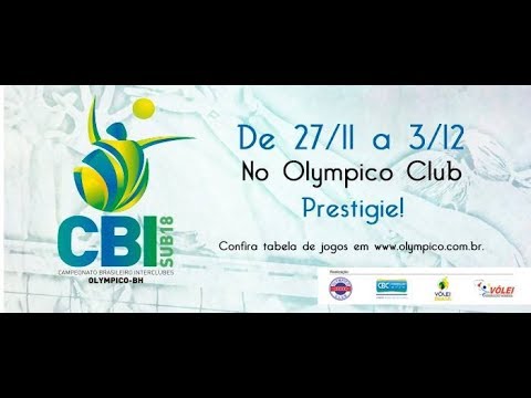 CBI de Vôlei Feminino Sub18 - 01/12 - Jogos 26 e 28