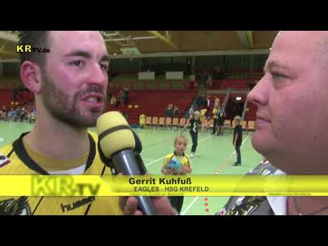 KR-TV.de 0241 6. Saisonspiel-fünfter Sieg -  HSG Krefed vs. HSG Handball Lemgo II