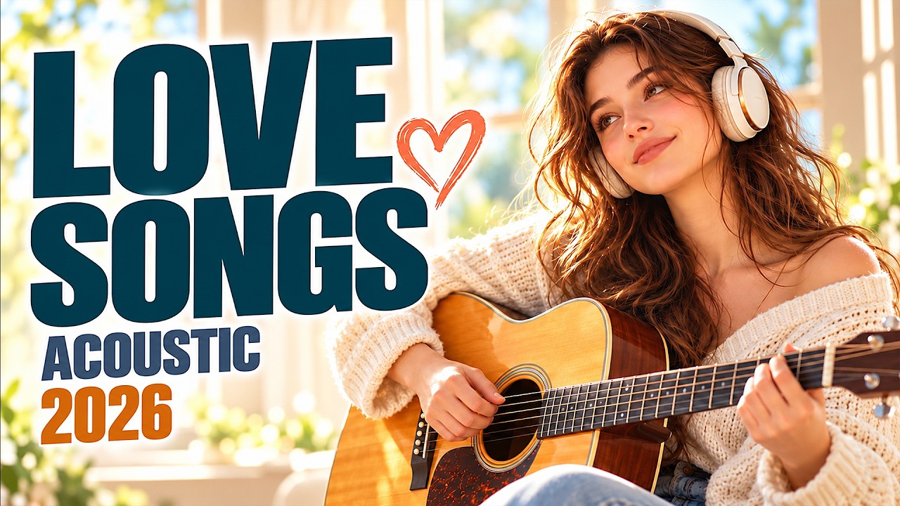 Soft Acoustic Love Songs 2026 🎧 English Love Songs with Lyrics