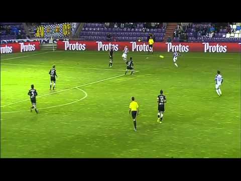 Valladolid vs Real Sociedad 1-2 Gol Larsson Jornada 11 2013/2014 - AllGoalsLFP