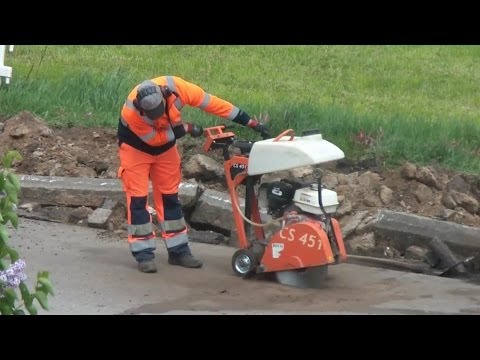 Asphalt- und Beton- Fugenschneider, Norton Clipper CS451